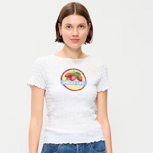 Old Navy smocked tee